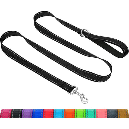 Taglory Hundeleine Mittelgroße Große Hunde Schwarz 1.2m x