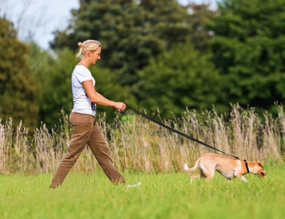 Hundeleine für mittelgroße und große Hunde, doppelseitig