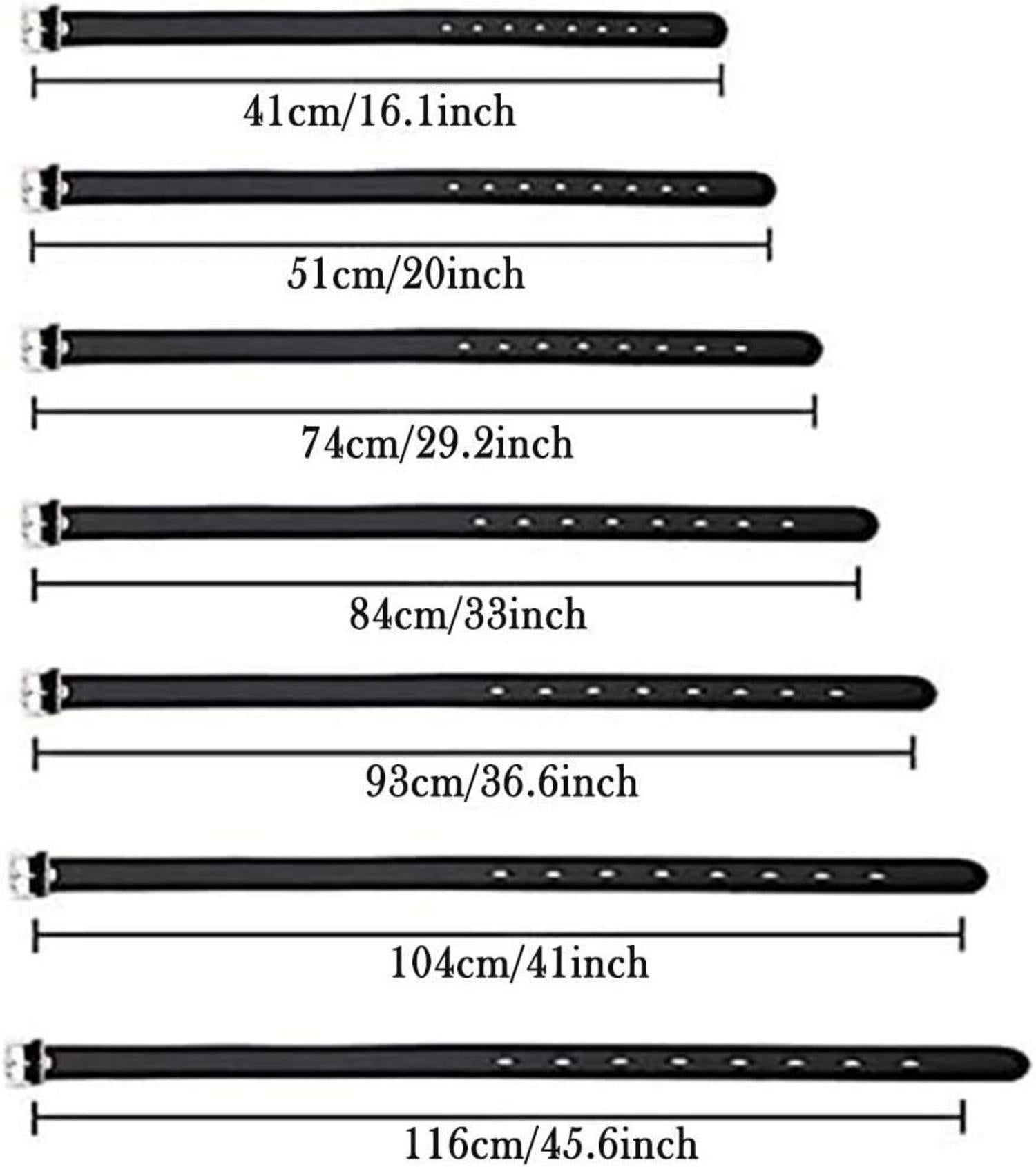 SM Bondage Set mit 7 verstellbaren Lederfesseln für Paare