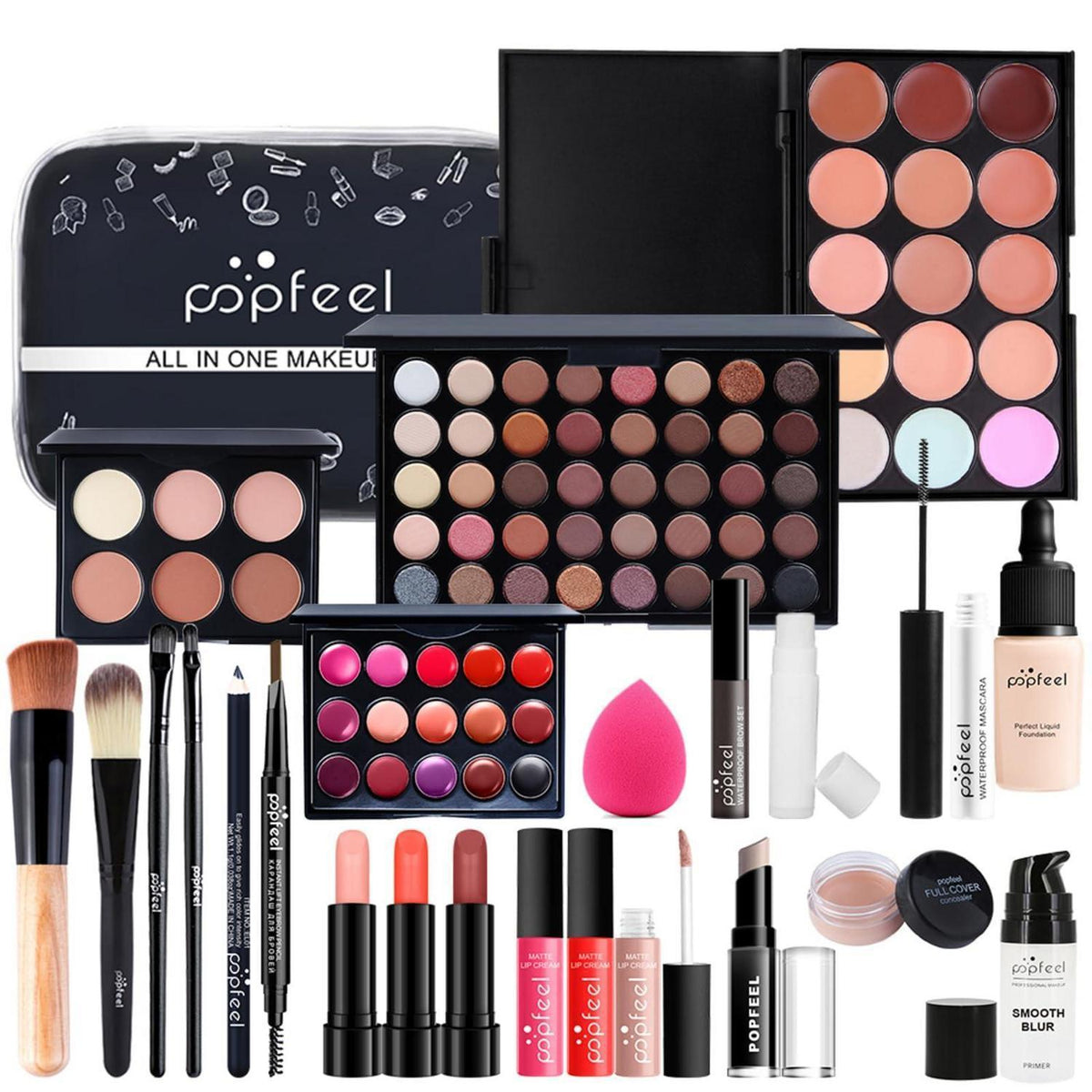Komplettes Make-up Set – Geschenkset für Party & Alltag