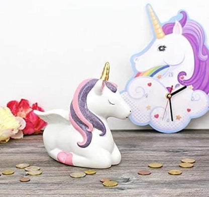 Einhorn Spardose Keramik Groß Mädchen Sparbüchse Dekoration