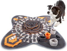 Schnüffelteppich Hundespielmatte Riechtraining Futtermatte 71x71cm