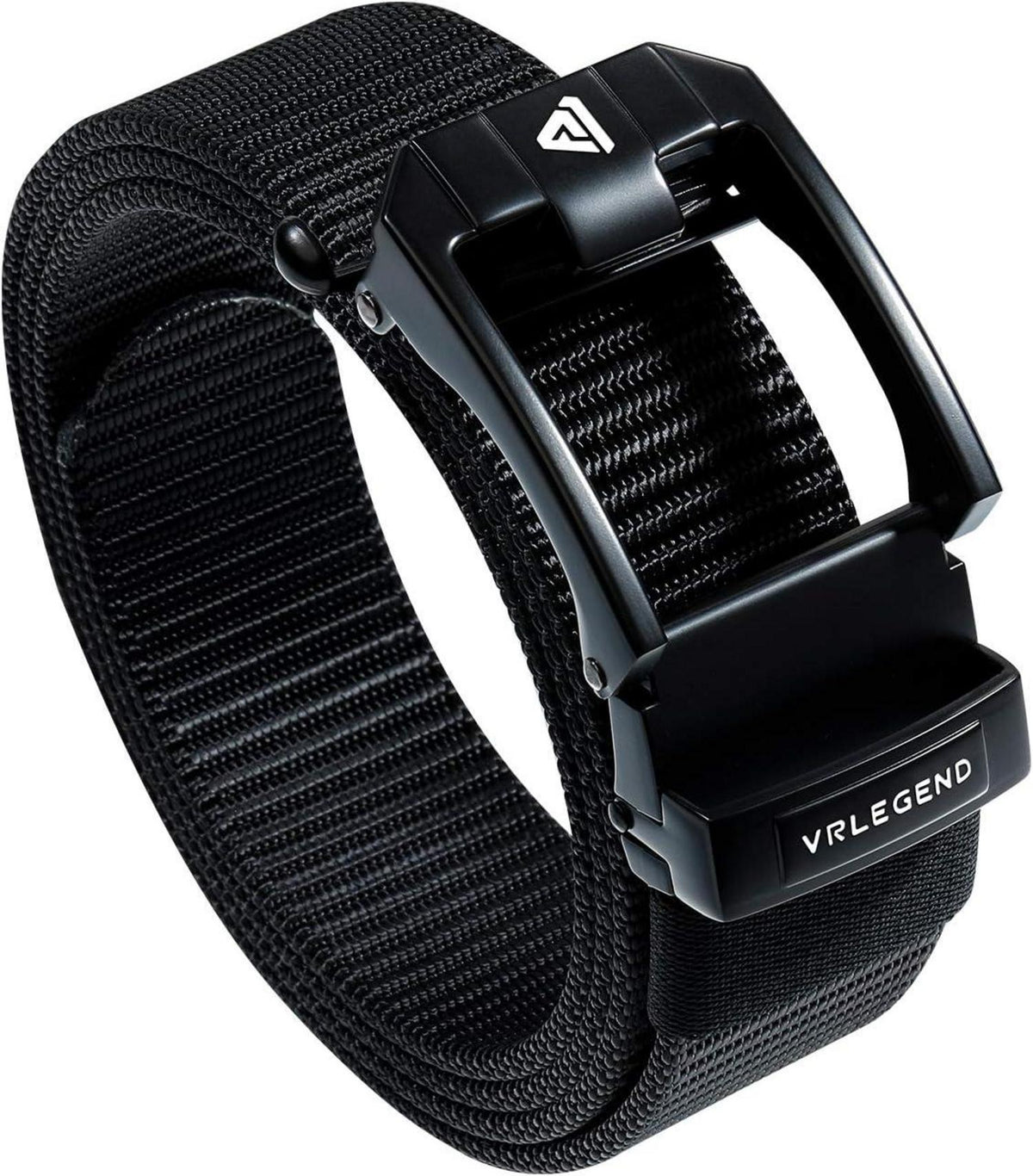 Nylon Gürtel Herren Taktischer Automatikschnalle Schwarz