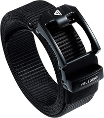 Nylon Gürtel Herren Taktischer Automatikschnalle Schwarz