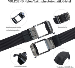 Nylon Gürtel Herren Militär Taktischer Automatikschnalle