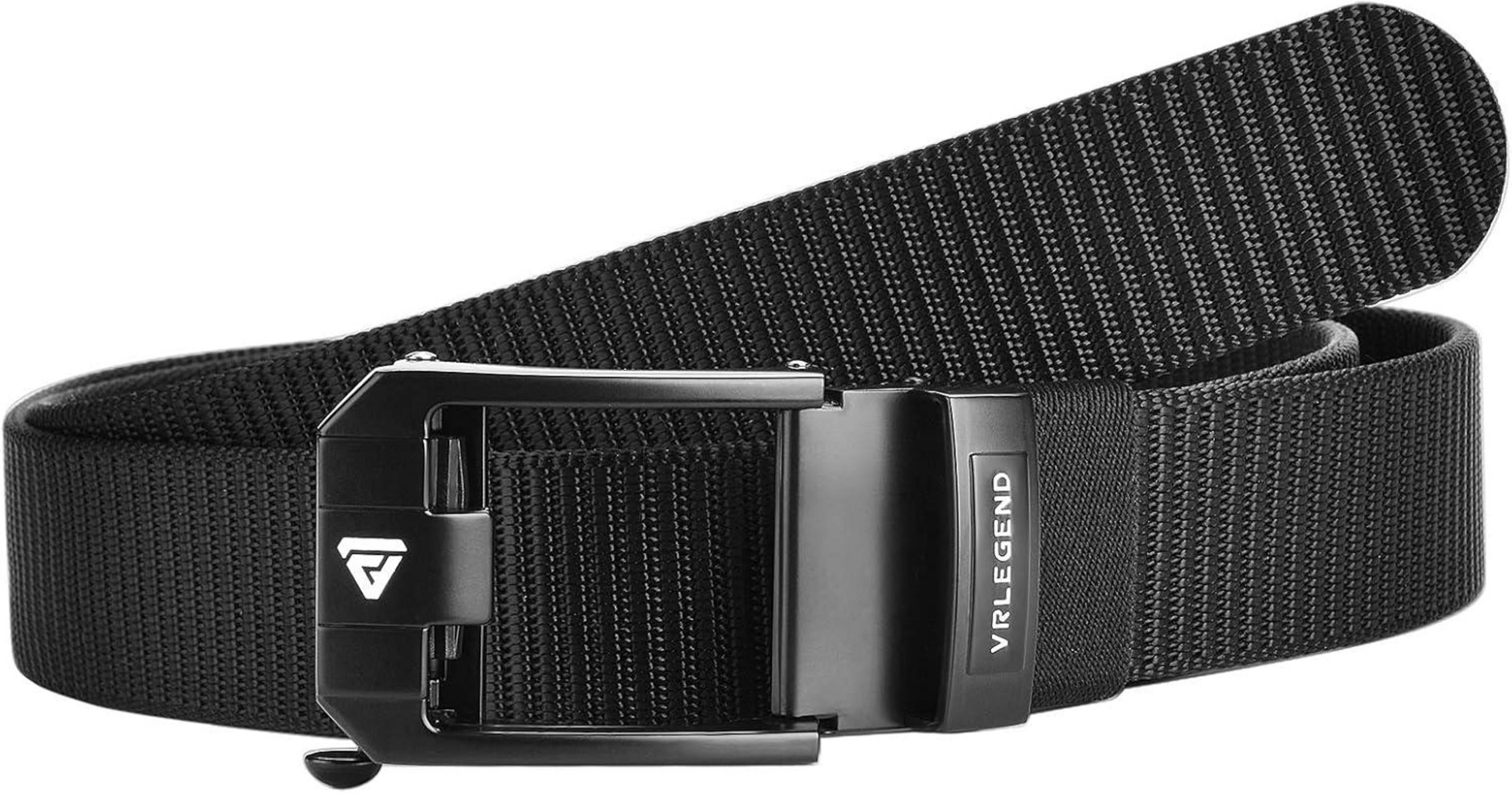Nylon Gürtel Herren Taktischer Automatikschnalle 110-180cm Schwarz