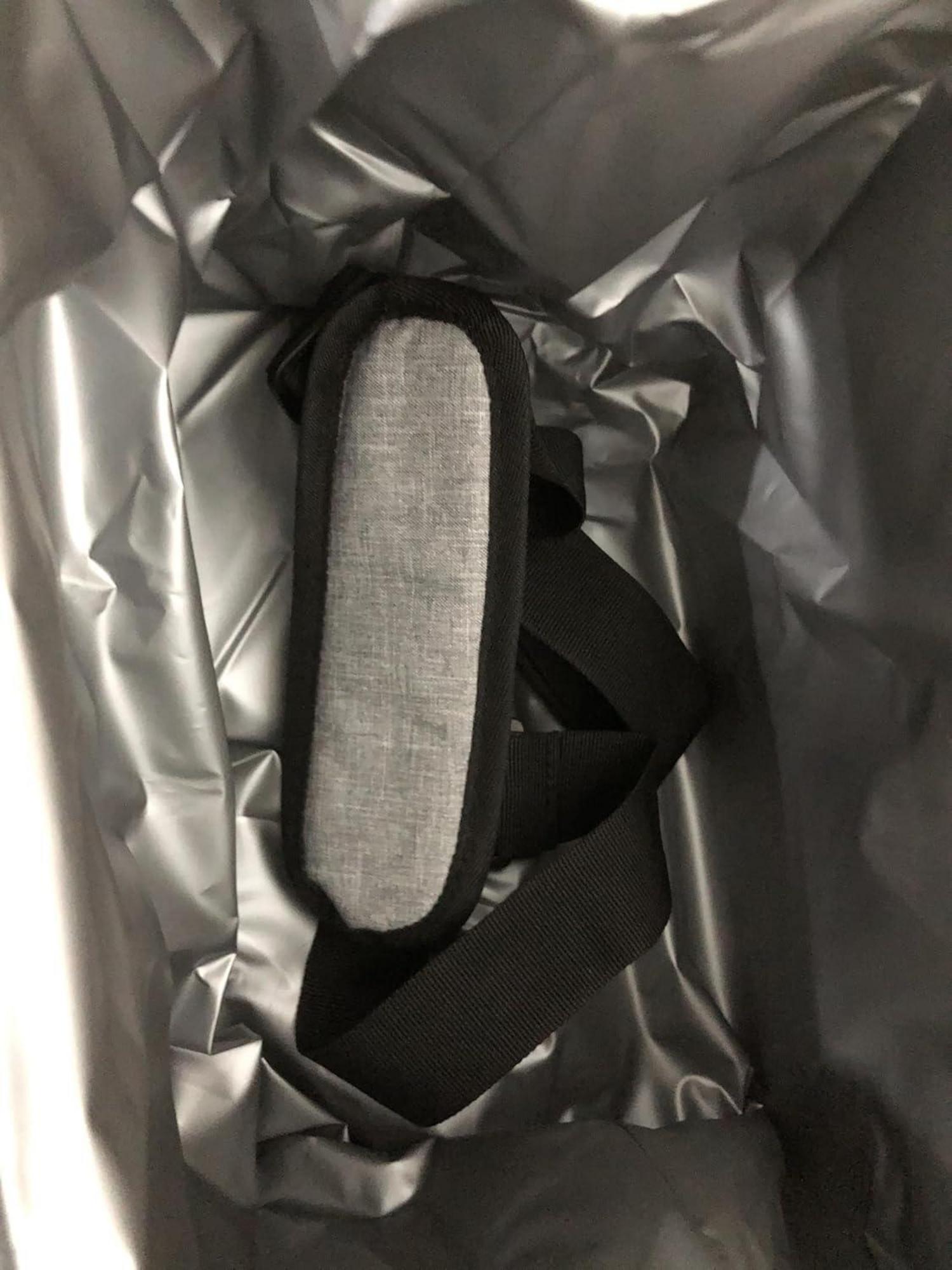 Kühltasche 20L Isoliert Thermotasche Tasche Grau Faltbar