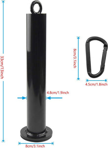 LFJ Gewichtsplatte Ladestift Karabiner Fitness Olympic