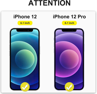 Displayschutz Panzerfolie für iPhone 12/12 Pro 6,1 Zoll 3er Set