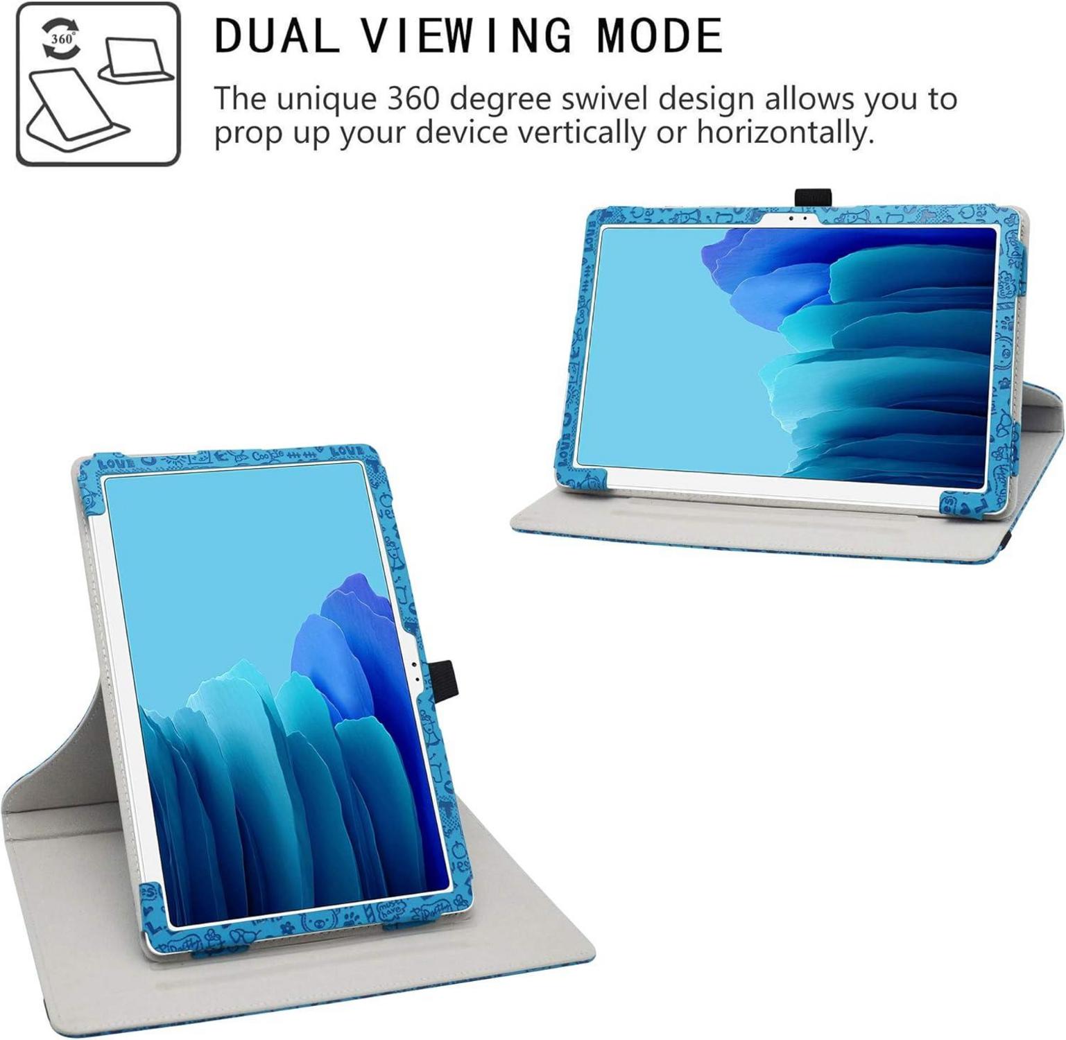 Schutzhülle für Samsung Galaxy Tab A7 10.4 (2020) - Blau Spin