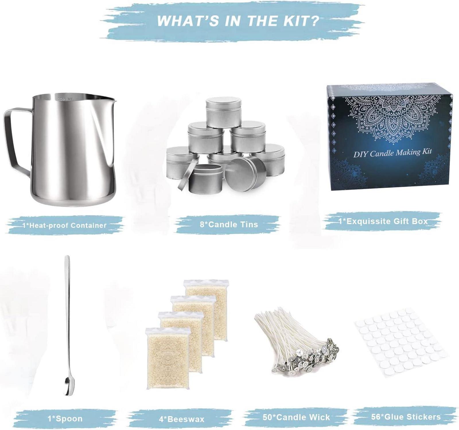 DIY Candle Making Kit Bienenwachs Kerzenherstellung