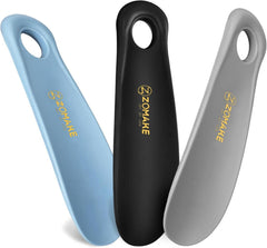 Mini Schuhlöffel Set 3er Kunststoff 18.5cm inkl. Wandhalterung