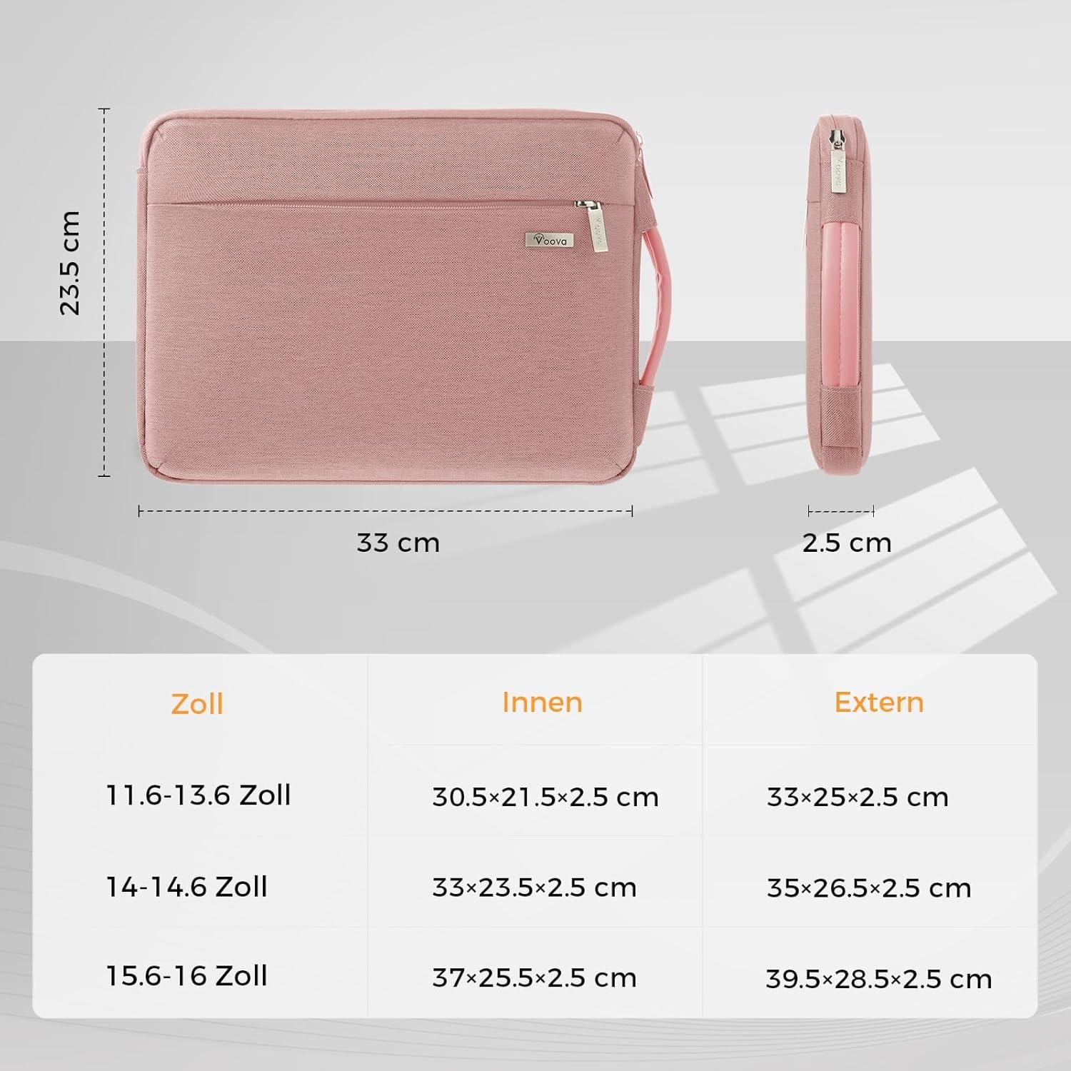 Voova Laptop Hülle 14 Zoll MacBook Air Wasserdicht