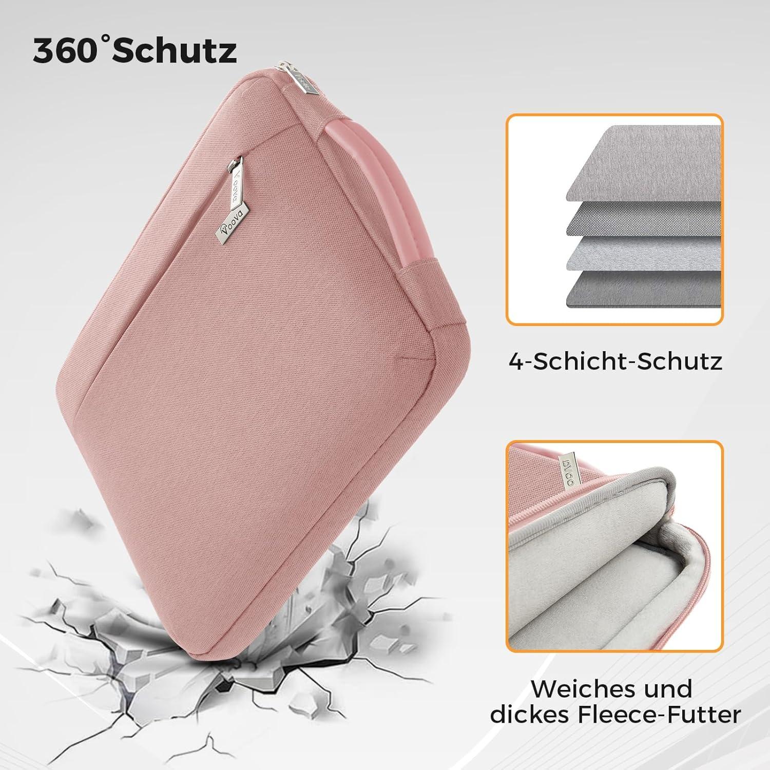 Laptop Hülle 14 Zoll Wasserdicht Schutz Sleeve für MacBook Pro 14