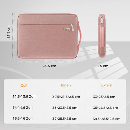 Voova Laptop Hülle 13 Zoll Laptoptasche iPad Tasche, MacBook