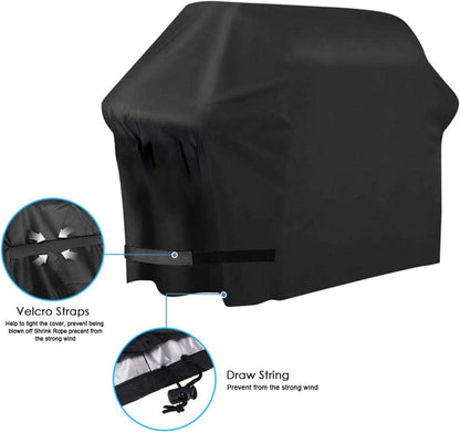 Grillabdeckung 210D Oxford Fabric wasserdicht Winddicht UV-beständig