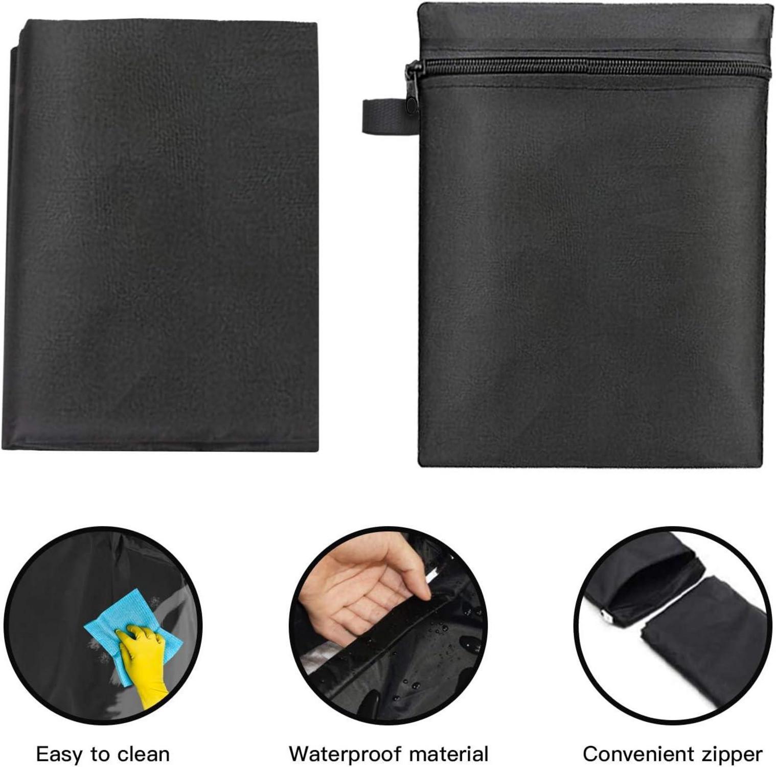 Wetterfeste Grillabdeckung 210D Gasgrill Schutzhülle 77x90cm BBQ Cover