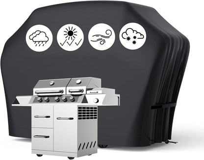 Grillabdeckung Wetterfest 170x61x117cm für Gasgrill & BBQ