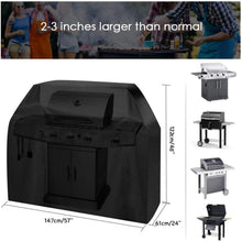 Senders Grillabdeckung 170x61x117cm wetterfest für Gasgrills