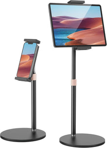 Verstellbarer Tablet Ständer mit stabiler Basis, Tablet Halterung