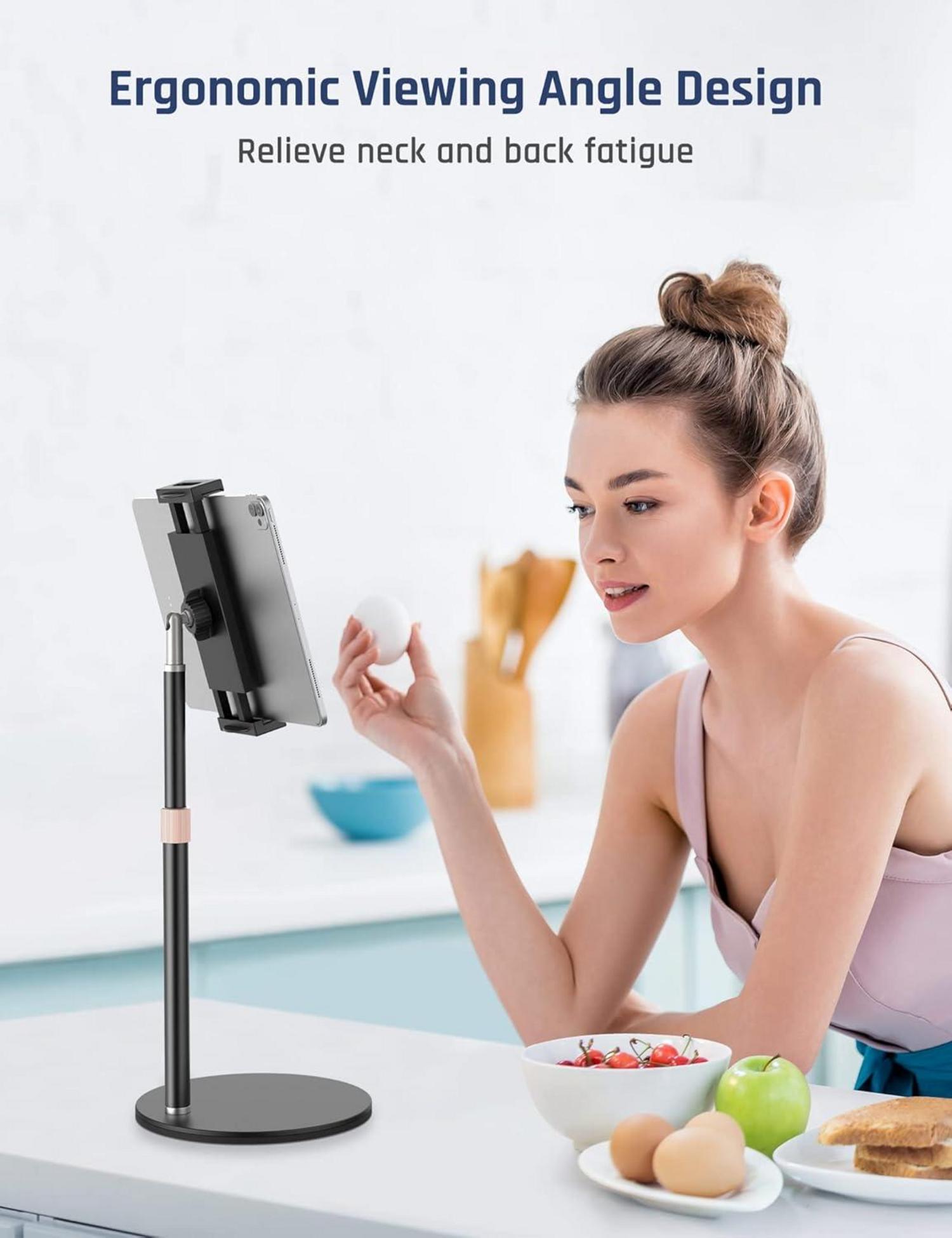 Verstellbare Tablet Halterung Ständer für iPad iPhone Samsung