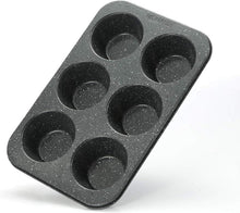 Jumbo Muffinform 6 Tassen Granit Stein Muffin Pfanne