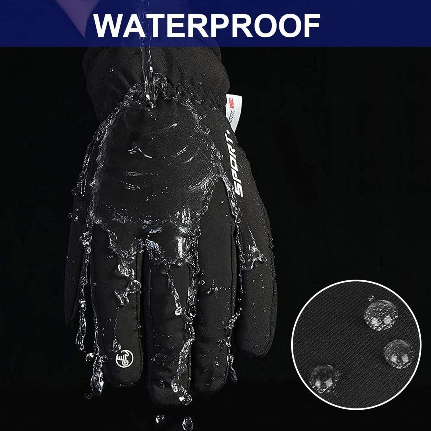 Wasserdichte Winterhandschuhe Thinsulate Touchscreen Herren Damen