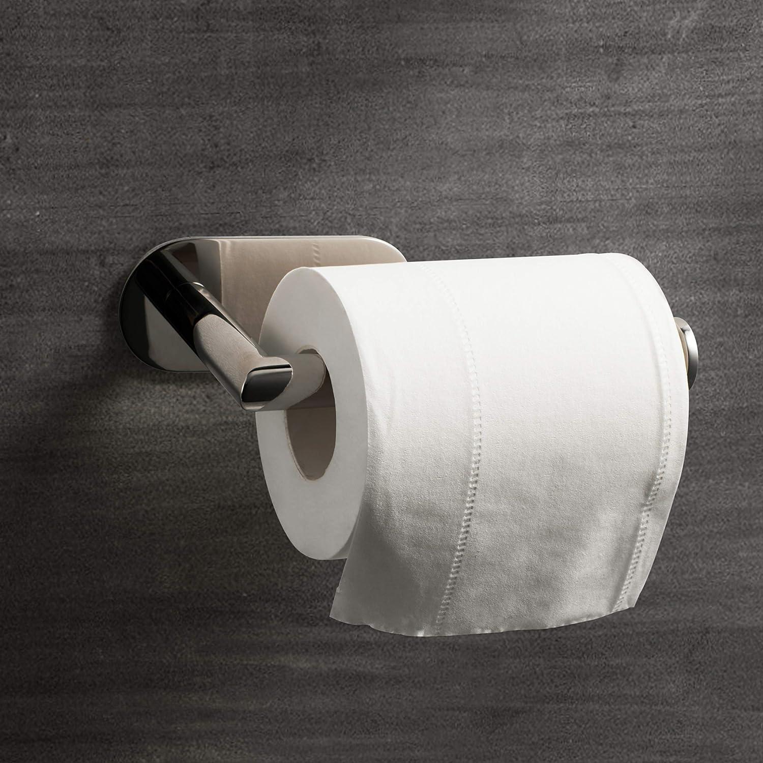 Toilettenpapierhalter Edelstahl ohne Bohren für Küche Badzimmer