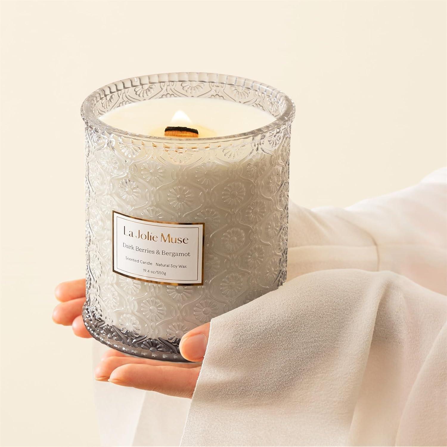 La Jolíe Muse Dunkle Beere & Bergamotte Duftkerze 550g