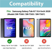 Samsung Galaxy Tab A7 10.4 Zoll Hülle 360° Rotation PU Leder