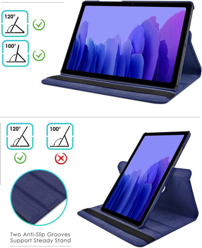 Hülle für Samsung Galaxy Tab A7 10.4 Zoll - 360° Rotation Standfunktion Schutzhülle Book Cover