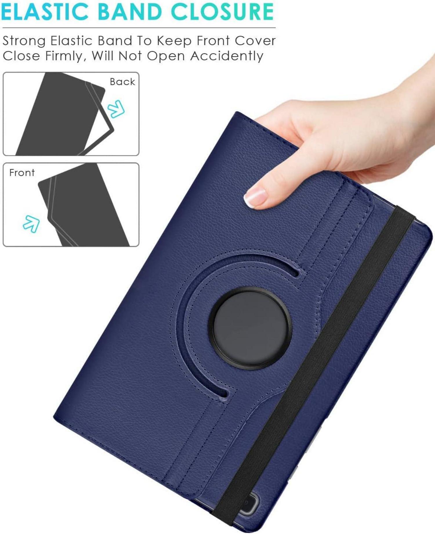 Hülle Samsung Galaxy Tab A7 10.4 Zoll 2020 360 Rotation Standfunktion PU Leder