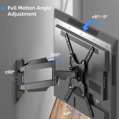 TV Wandhalterung Schwenkbar Neigbar 32-55 Zoll Max.VESA