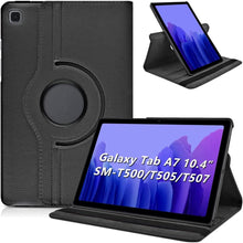 Tablet Hülle für Samsung Galaxy Tab A7 10.4 Zoll 360° Rotation Schwarz