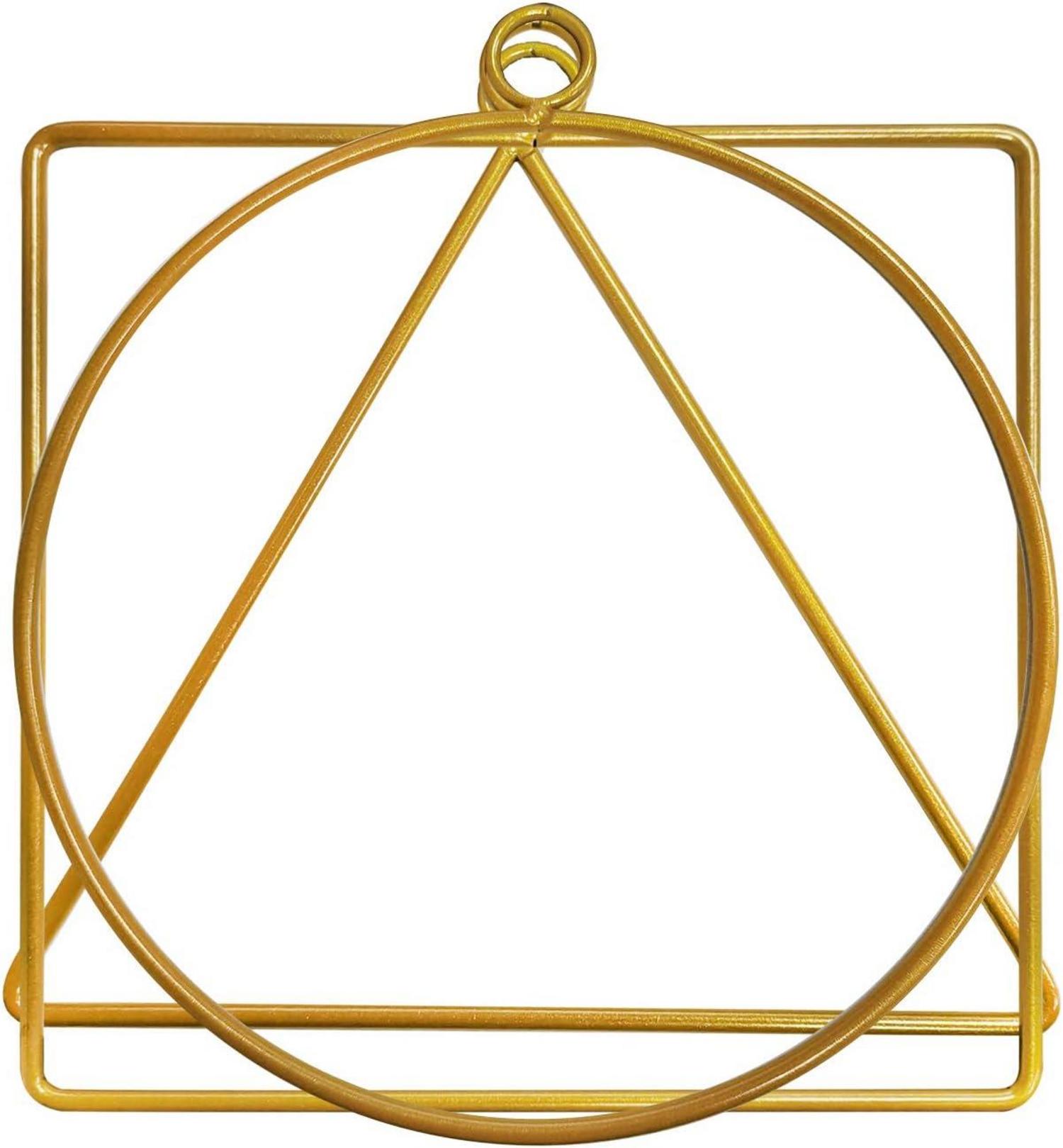 3er Metallringe Makramee Hoop Ringe Hängende Deko Blumen Türkranz