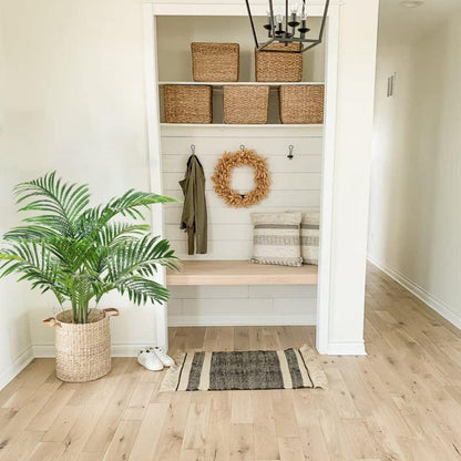 Künstliche Palme Kunstpflanze 110cm Grün Tropische Deko WZ SZ Büro