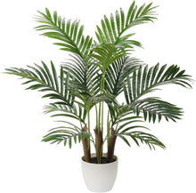 Künstliche Palme Deko Pflanze Kunstpflanze Naturgetreue Optik 70cm