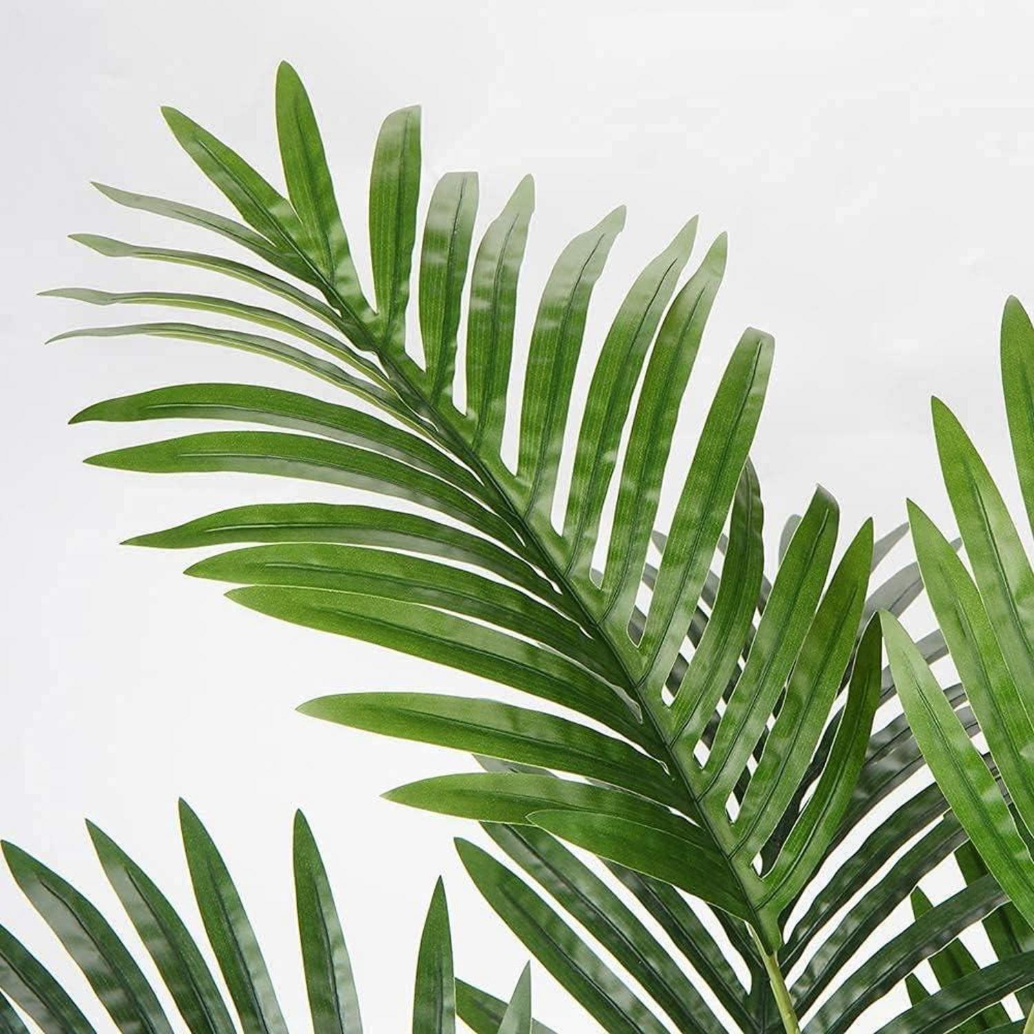 Große künstliche Palme Areca-Palme Deko Pflanze 70 cm Grün