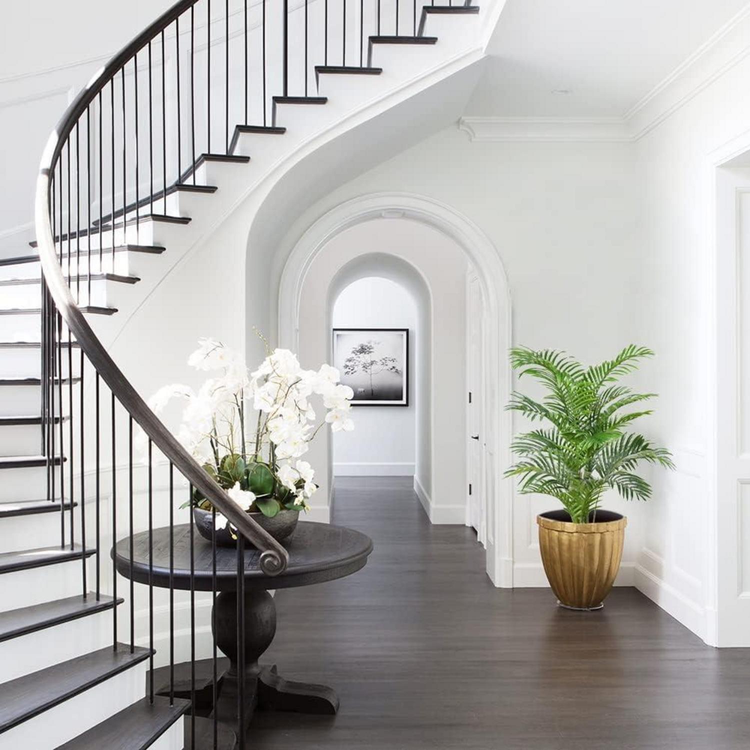 Künstliche Palme 140cm Große Kunstpflanze Tropische Deko Wohnzimmer Büro