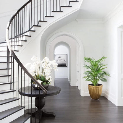 Künstliche Palme 140cm Große Kunstpflanze Tropische Deko Wohnzimmer Büro