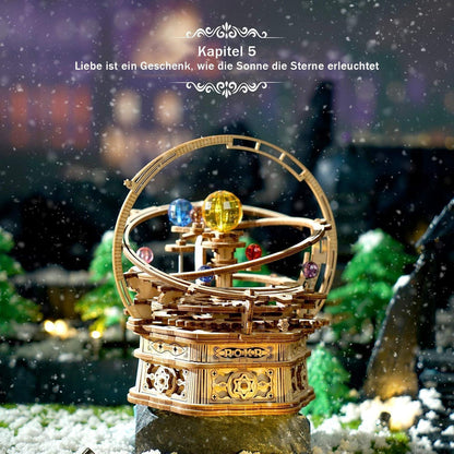 ROKR Holz 3D Puzzle Musikbox Montagesatz - DIY