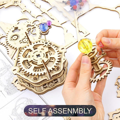 ROKR 3D Holz Puzzle Musikbox für Erwachsene Teenager