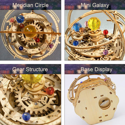 ROKR Mechanisches Holz 3D Puzzle Musikbox - DIY Modellbau Erwachsene