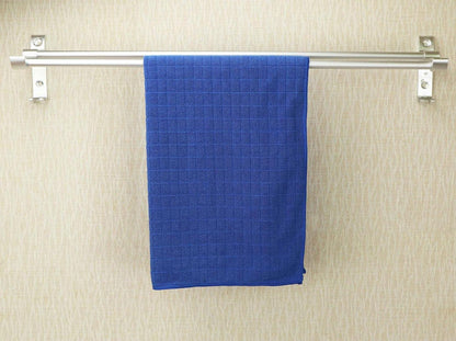 8er Set Microfaser Küchentücher 45x65cm Fussel Frei Saugfähig Blau