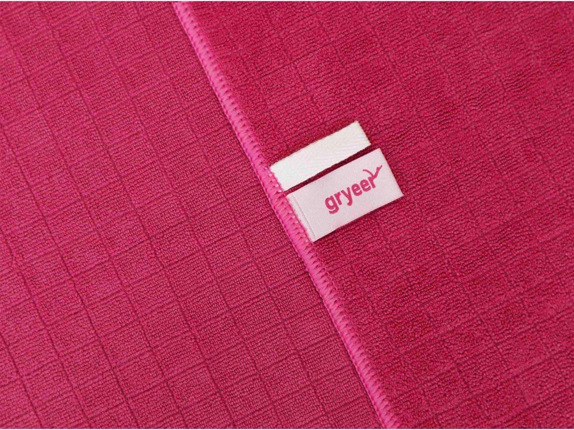 8er-Set Pink Microfaser Geschirrtücher 45x65 cm - Saugfähige Küchentücher