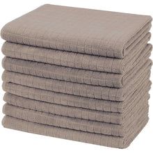 8er-Set Mikrofaser Küchentücher 45x65cm Khaki