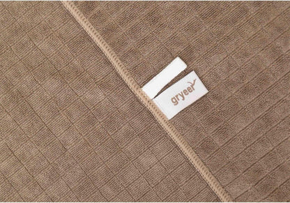 8er-Set Microfaser Geschirrtücher 45x65 cm (Khaki) - Weich, saugfähig, fusselfrei