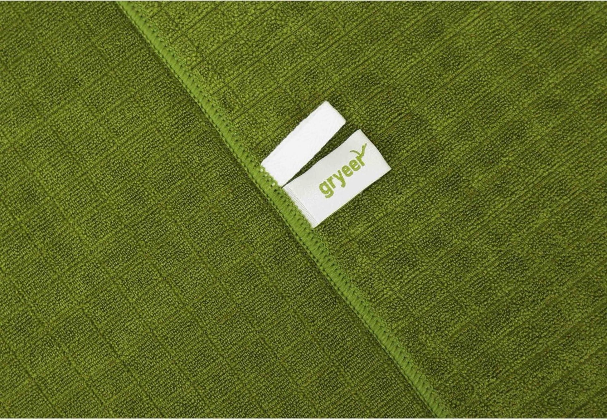 8er-Set Microfaser Geschirrtücher 45 x 65 cm Gras Grün