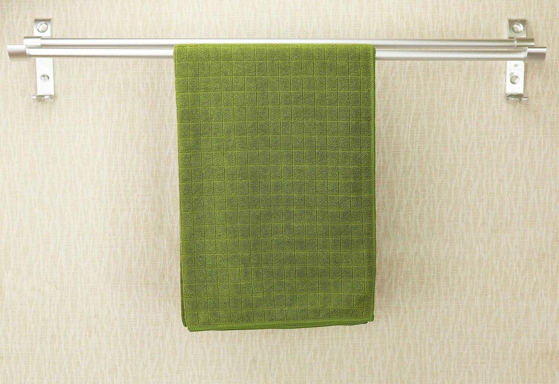 8er-Set Microfaser Küchentücher 45x65cm Grün Saugfähig Fusselfrei