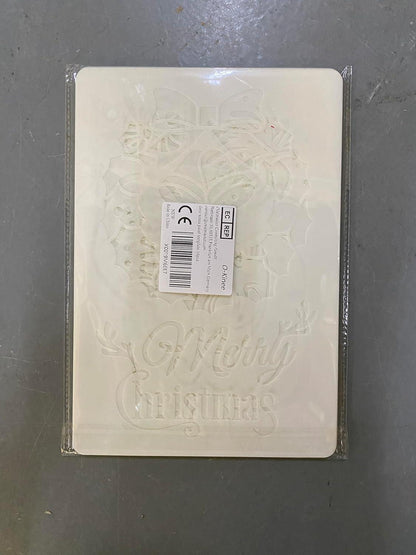 16 Stück Weihnachten Schablonen Malschablonen Kunststoff DIY Geschenkkarten Kinder